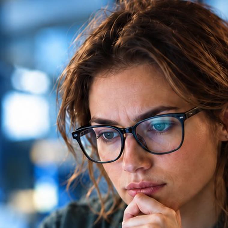 A tester examining an error message at login